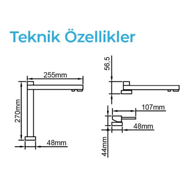 Crauf Vertıce 4055 Purification Pvd Bakır Arıtmalı Eviye Bataryası (230.4424.4055.24) - 2