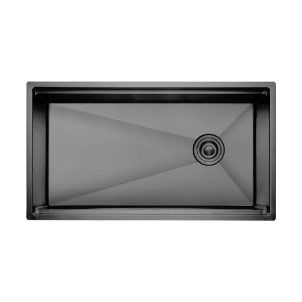 Crauf Vertice 4875 Pvd Füme Eviye (530.1422.4875.24) - 1