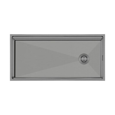Crauf Vertice 4898 Eviye Mat Gri Renk (530.1425.4898.24) - 1