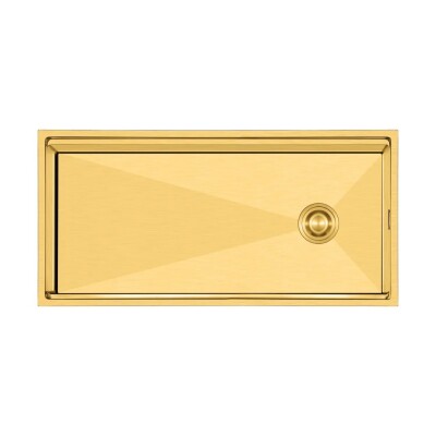 Crauf Vertice 4898 Eviye Pvd Altın Renk (530.1423.4898.24) - 1
