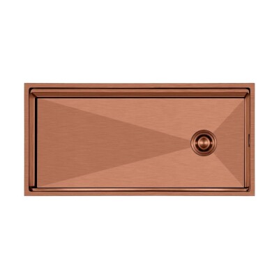 Crauf Vertice 4898 Eviye Pvd Bakır Renk (530.1424.4898.24) - 1