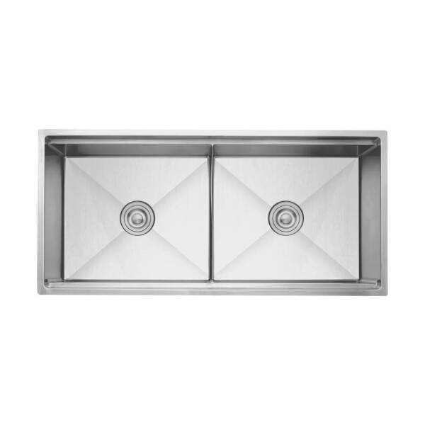 Crauf Vertice 4898A İkiz Eviye Inox Renk (537.1420.4898.24) - 1