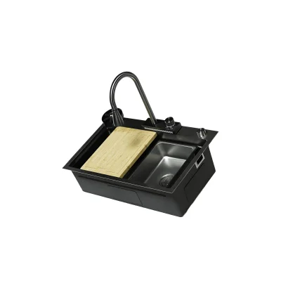 Crauf Yarım Hazne Çelik Sebzelik Pvd Füme Renk (937.1422.2051.24) - Crauf (1)