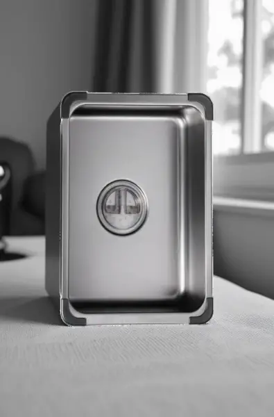 Crauf Yarım Hazne Çelik Sebzelik Pvd Füme Renk (937.1422.2051.24) - 1