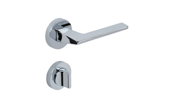 Via Modeli Rozetli Wc Kapı Kolu Krom Renk (115110103303)  - 2