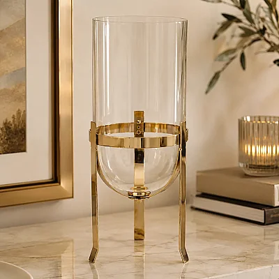 Damla Mumluk Gold Renk 15*15*32 cm (AK.JD0104) - 1