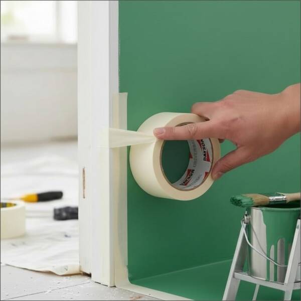 Dayson Maskeleme Bandı 36mm / 35 Metre Kağıt Bant (BA111) - 1