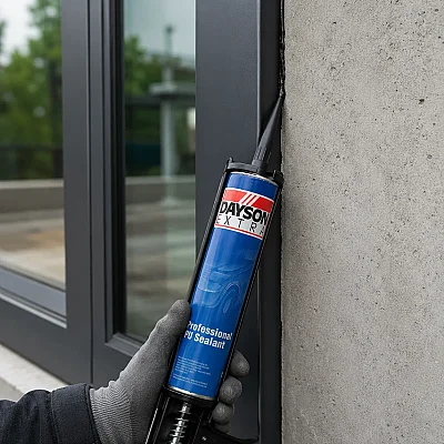 Dayson Extra PU Poliüretan Mastik 280ml Kartuş Siyah (SS800-102) - 1