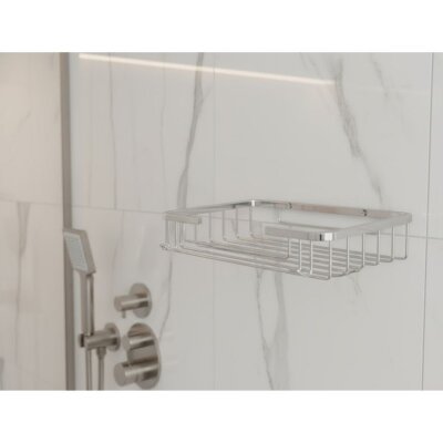 Defne 15x25 Tekli Krom Banyo Şampuanlık Sabunluk Süngerlik (1911525) - 3