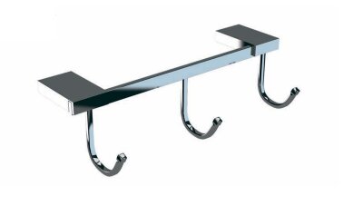 Defne Açelya 3 Kancalı Askılık Krom (400 30) - Defne Banyo