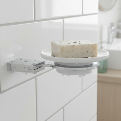 Defne Açelya Krom Katı Sabunluk (402 10) - Defne Banyo