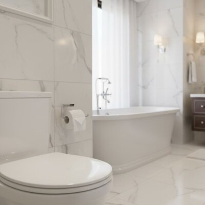 Defne Açelya Krom Tuvalet Kağıtlığı Kare (403 11) - Defne Banyo