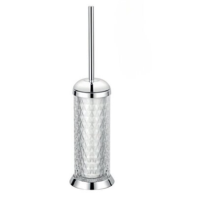 Defne Açelya Set Üstü Klozet Fırçası Krom (50 50) - Defne Banyo