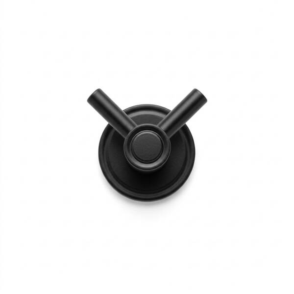 Defne Aster İkili Bornozluk Siyah (205 20 S) - 2