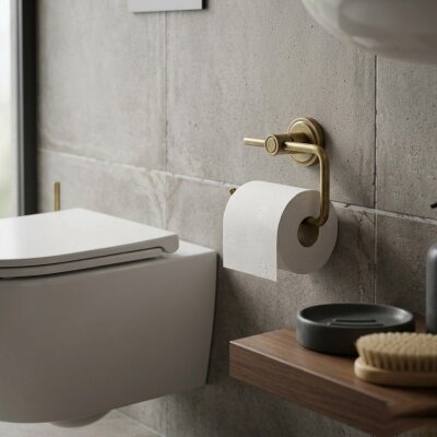 Defne Aster Tuvalet Kağıtlığı Antik Eskime (205 30 E) - Defne Banyo