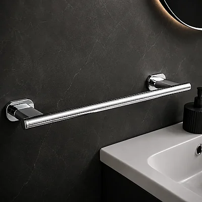 Defne Banyo 35 cm Uzun Havluluk Krom Renk (800 30) - 1