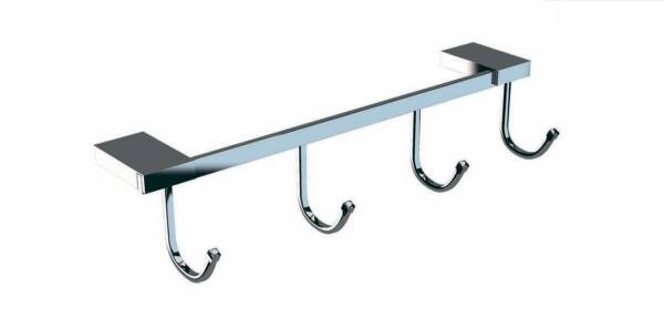 Defne Banyo Açelya 4lü Kanca Havluluk Krom (400 40) - 1