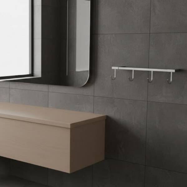 Defne Banyo Açelya 4lü Kanca Havluluk Krom (400 40) - 1