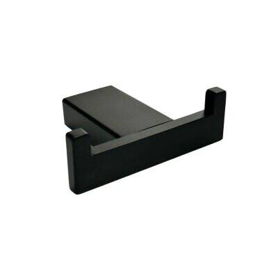 Defne Banyo Frezya 2li Bornoz Askısı Siyah Renk (900 14 S) - 1