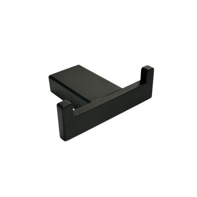 Defne Banyo Frezya 2li Bornoz Askısı Siyah Renk (900 14 S) - Defne Banyo (1)