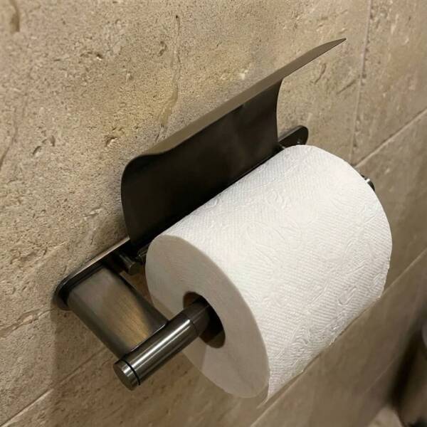 Defne Banyo Lotus Kapaklı Kağıtlık Antrasit (804 10 ANT) - 1