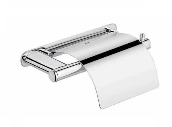 Defne Banyo Lotus Kapaklı Kağıtlık Krom (804 10) - 2