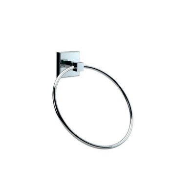 Defne Banyo Yuvarlak Havluluk Krom (103 10) - (DEF146) - Defne Banyo