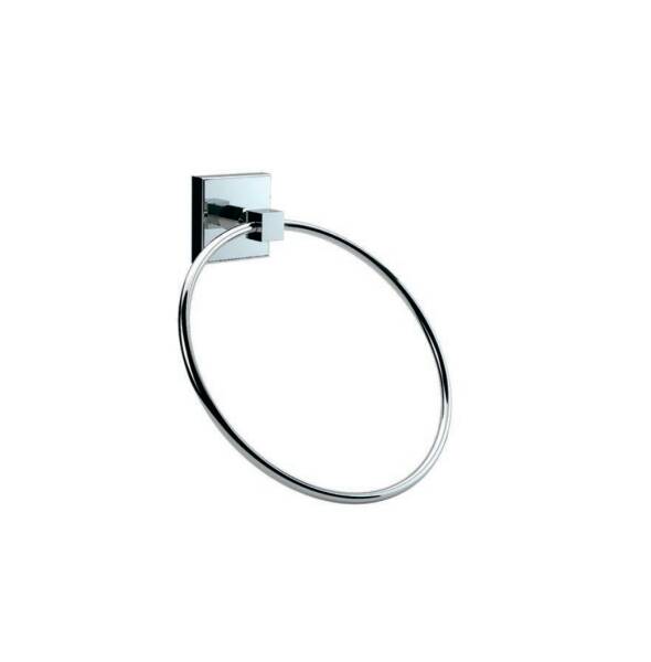 Defne Banyo Yuvarlak Havluluk Krom (103 10) - (DEF146) - 1