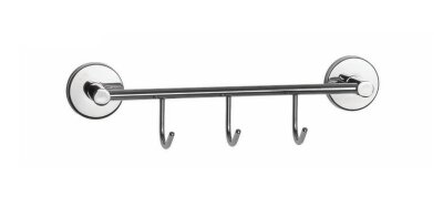 Defne Begonya 3lü Kancalı Askılık Krom Renk (500 30) - Defne Banyo