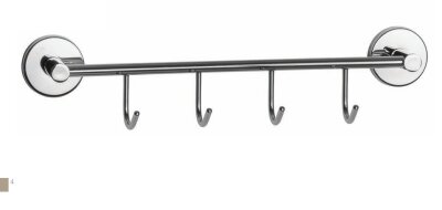 Defne Begonya 4lü Askılık Krom Renk (500 40) - Defne Banyo