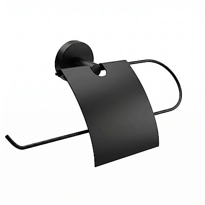 Defne Begonya Kapaklı Kağıt Havluluk Siyah (504 30 S) - Defne Banyo