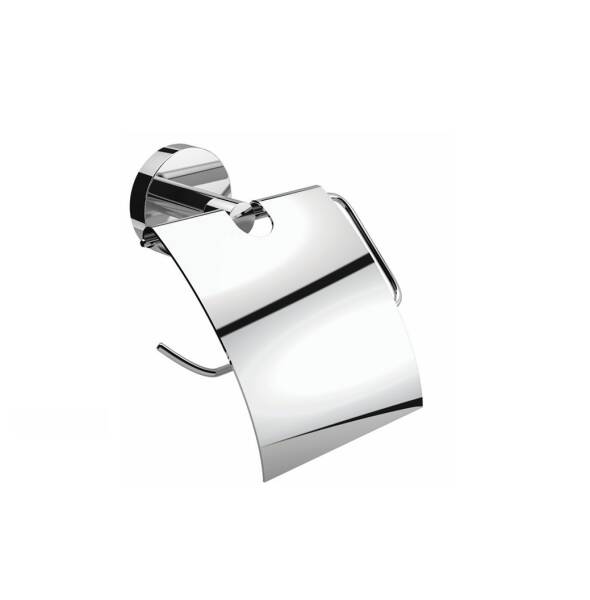 Defne Begonya Kapaklı Krom Tuvalet Kağıtlık (504 10) - 1