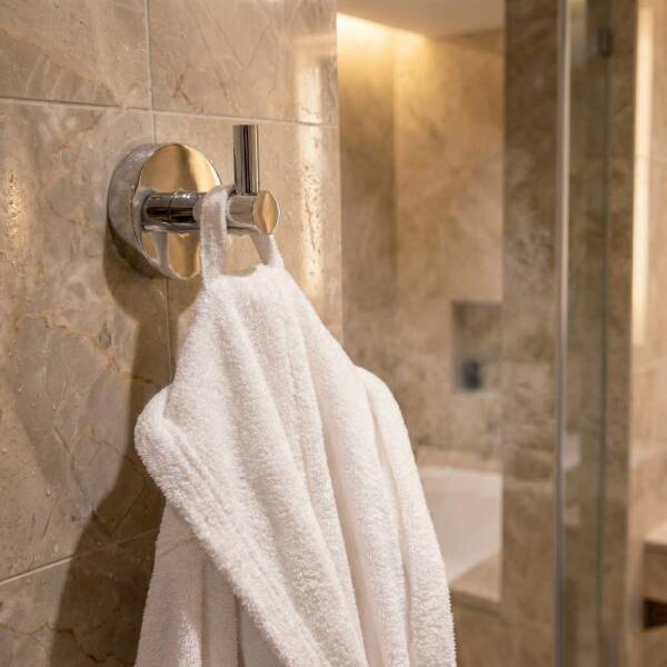 Defne Begonya Tekli Askılık Krom (500 11) - 1