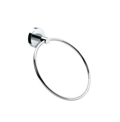 Defne Begonya Yuvarlak Havluluk Krom (503 10) - Defne Banyo