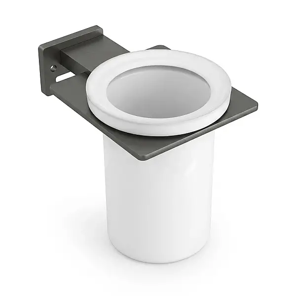 Defne Frezya Diş Fırçalık Antrasit (902 23 ANT) - 2