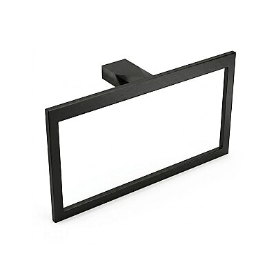 Defne Frezya Kare Havluluk Siyah (903 13 S) - Defne Banyo