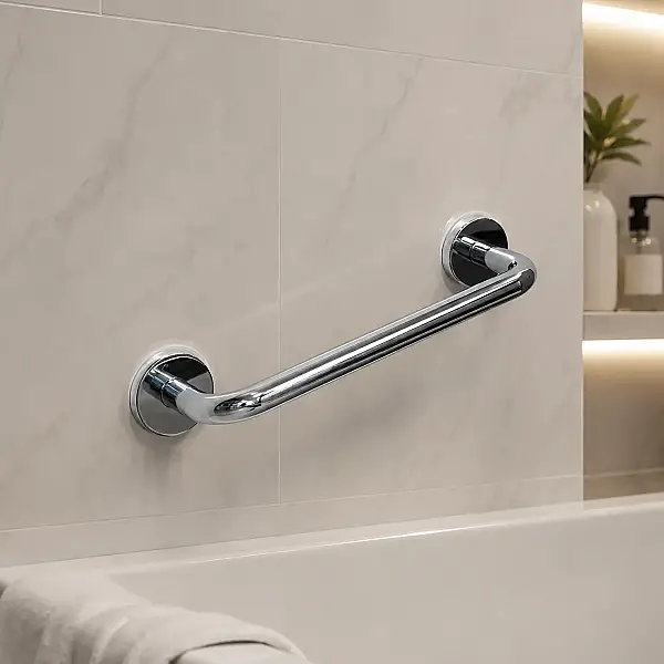 Defne Küvet Tutamağı Krom 20 cm (36 20) - 1