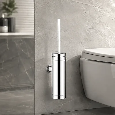 Defne Lotus Klozet Fırçası Krom (802 60) - 1
