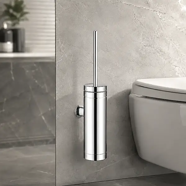 Defne Lotus Klozet Fırçası Krom (802 60) - 1