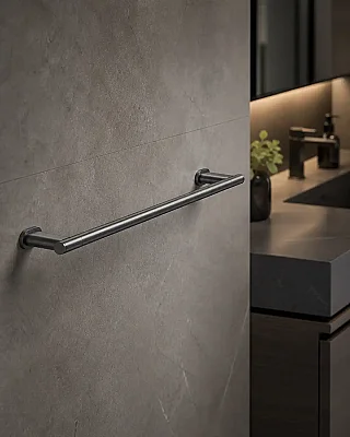 Defne Lotus Uzun Havluluk 50 cm Antrasit Renk (800 50 ANT) - 1