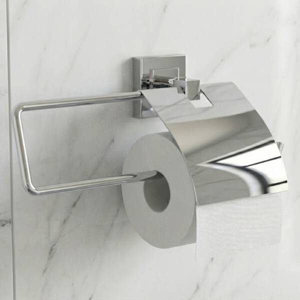 Defne Menekşe Kapaklı Krom Kağıt Havluluk (304 30) - 1