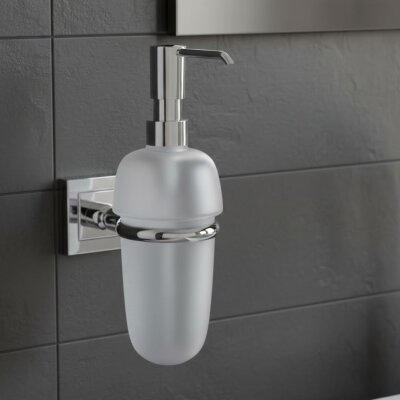 Defne Menekşe Sıvı Sabunluk Krom (302 50) - Defne Banyo