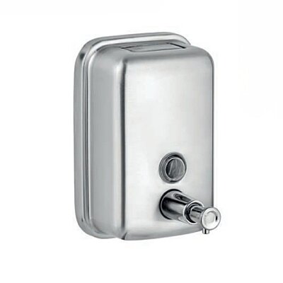 Defne Paslanmaz Sıvı Sabunluk Siyah 500 Ml (46 500) - Defne Banyo