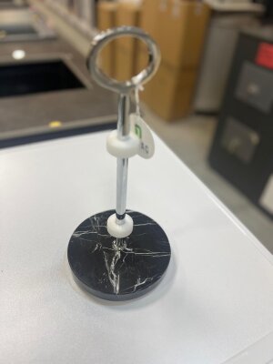 Defne Safir Set Üstü Açık Havluluk Krom (42109) - Defne Banyo (1)