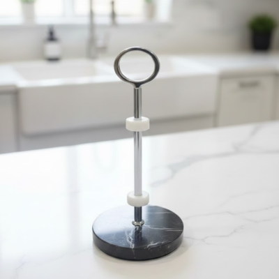 Defne Safir Set Üstü Açık Havluluk Krom (42109) - Defne Banyo