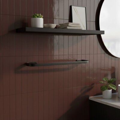 Defne Banyo Sarmaşık 50 Cm Uzun Havluluk Siyah Renk (101 55 S) - Defne Banyo (1)