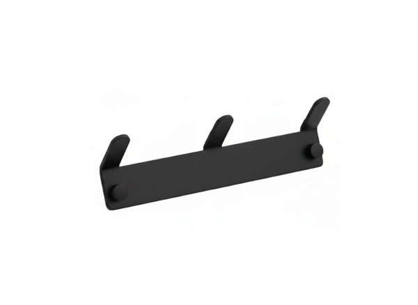 Defne Sarmaşık Üçlü Askılık Siyah Renk (100 35 S) - 1