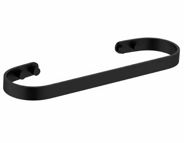 Defne Banyo Sarmaşık Yuvarlak Havluluk Siyah Renk (103 15 S) - 2