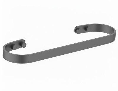 Defne Banyo Sarmaşık Yuvarlak Havluluk Antrasit Renk (103 15 ANT) - Defne Banyo