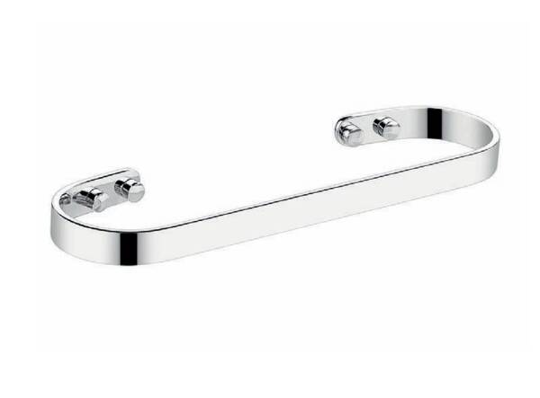 Defne Sarmaşık Yuvarlak Havluluk Krom Renk (103 15) - 1